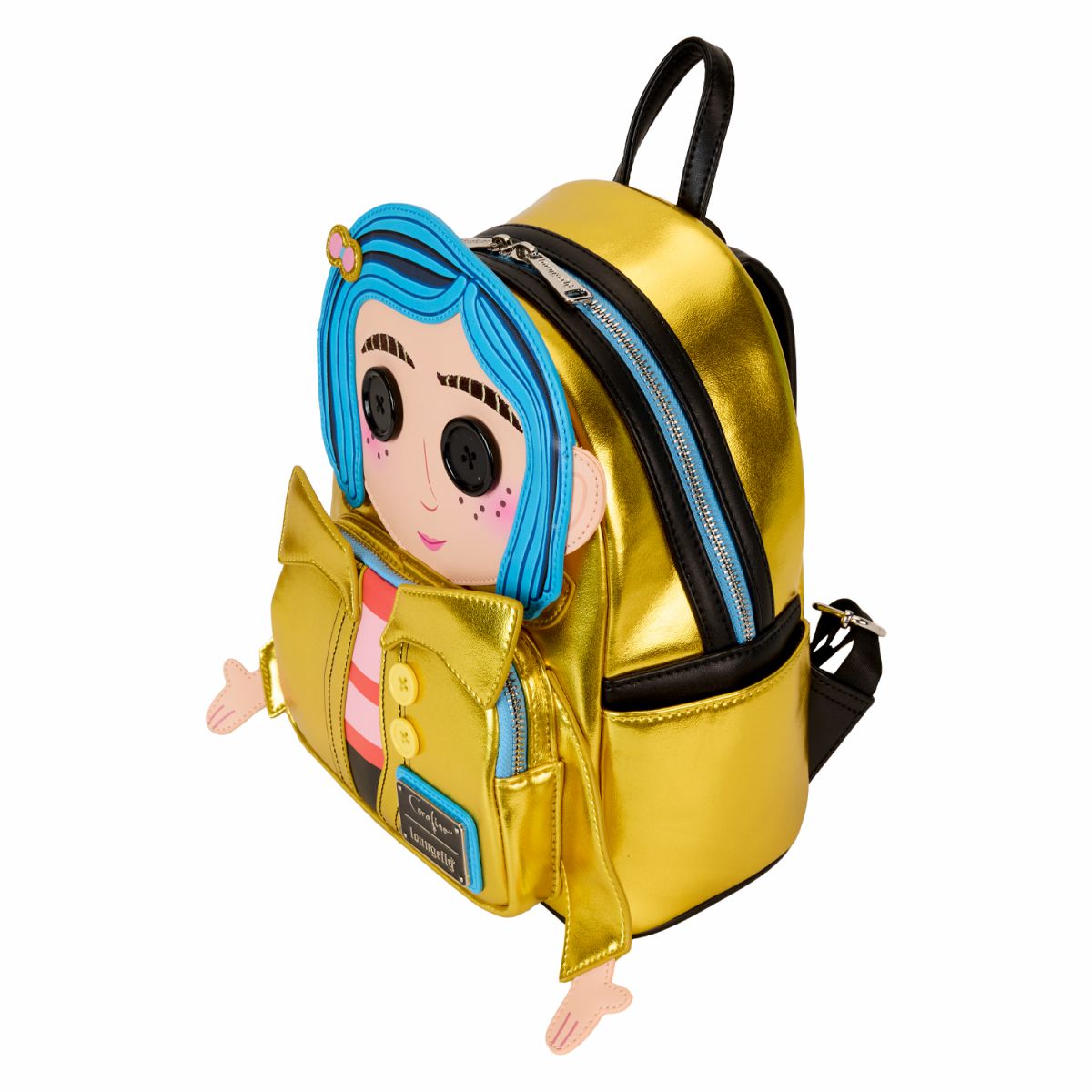 Coraline 15th Anniversary Laika Doll Metallic Cosplay Mini Backpack