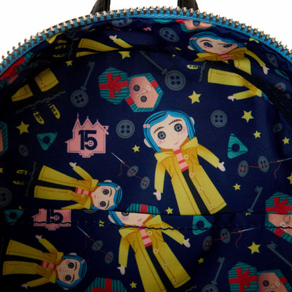 Coraline 15th Anniversary Laika Doll Metallic Cosplay Mini Backpack