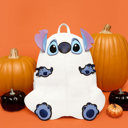 Stitch Ghost Costume Figural Glow Mini Backpack