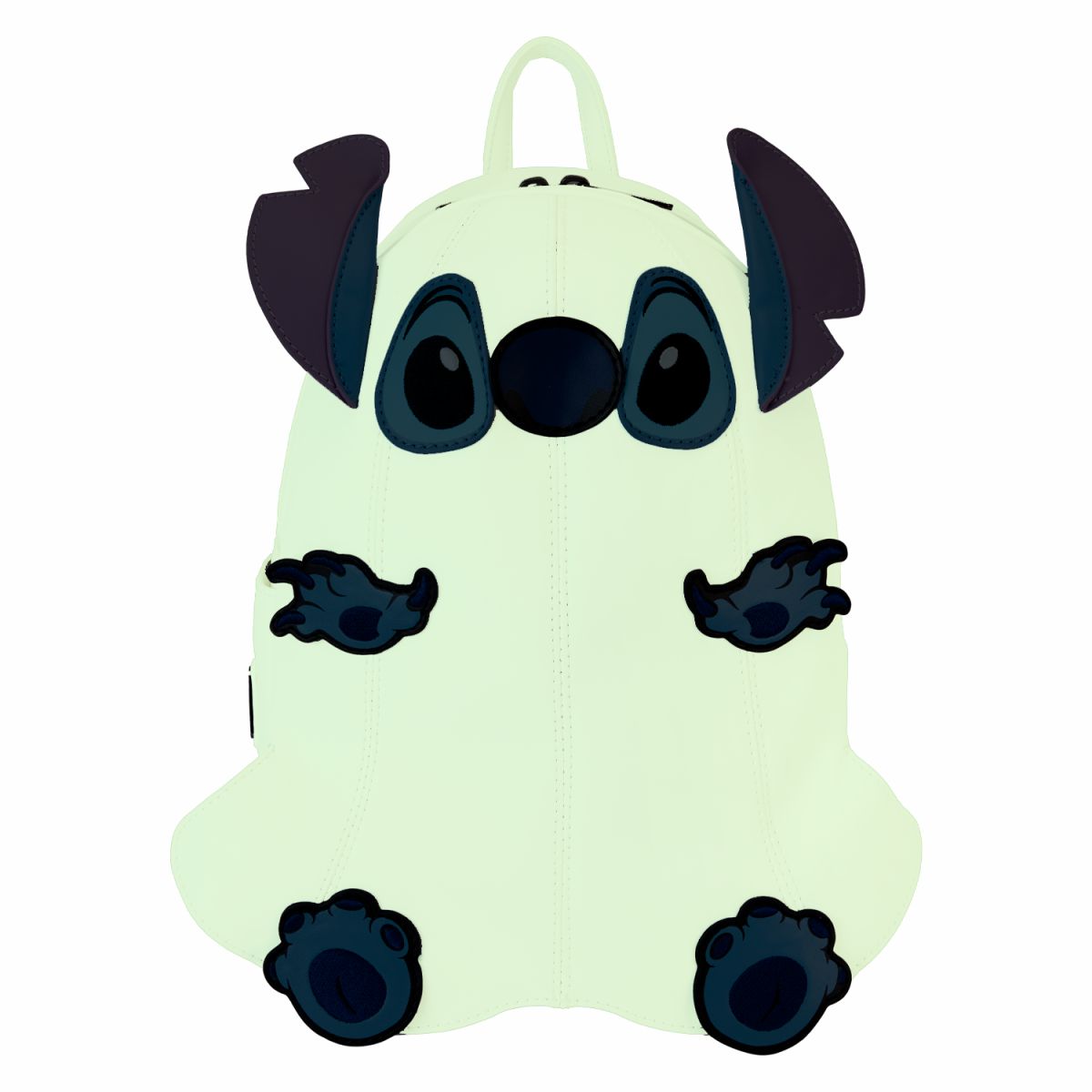 Stitch Ghost Costume Figural Glow Mini Backpack