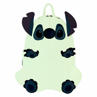 Stitch Ghost Costume Figural Glow Mini Backpack