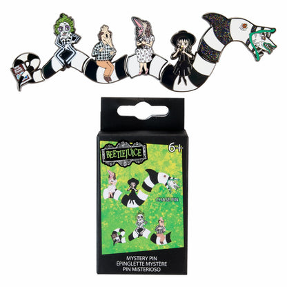 Beetlejuice Sandworm Puzzle Mystery Box Pin