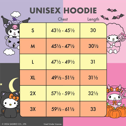 Sanrio Hello Kitty & Friends Costume Unisex Hoodie