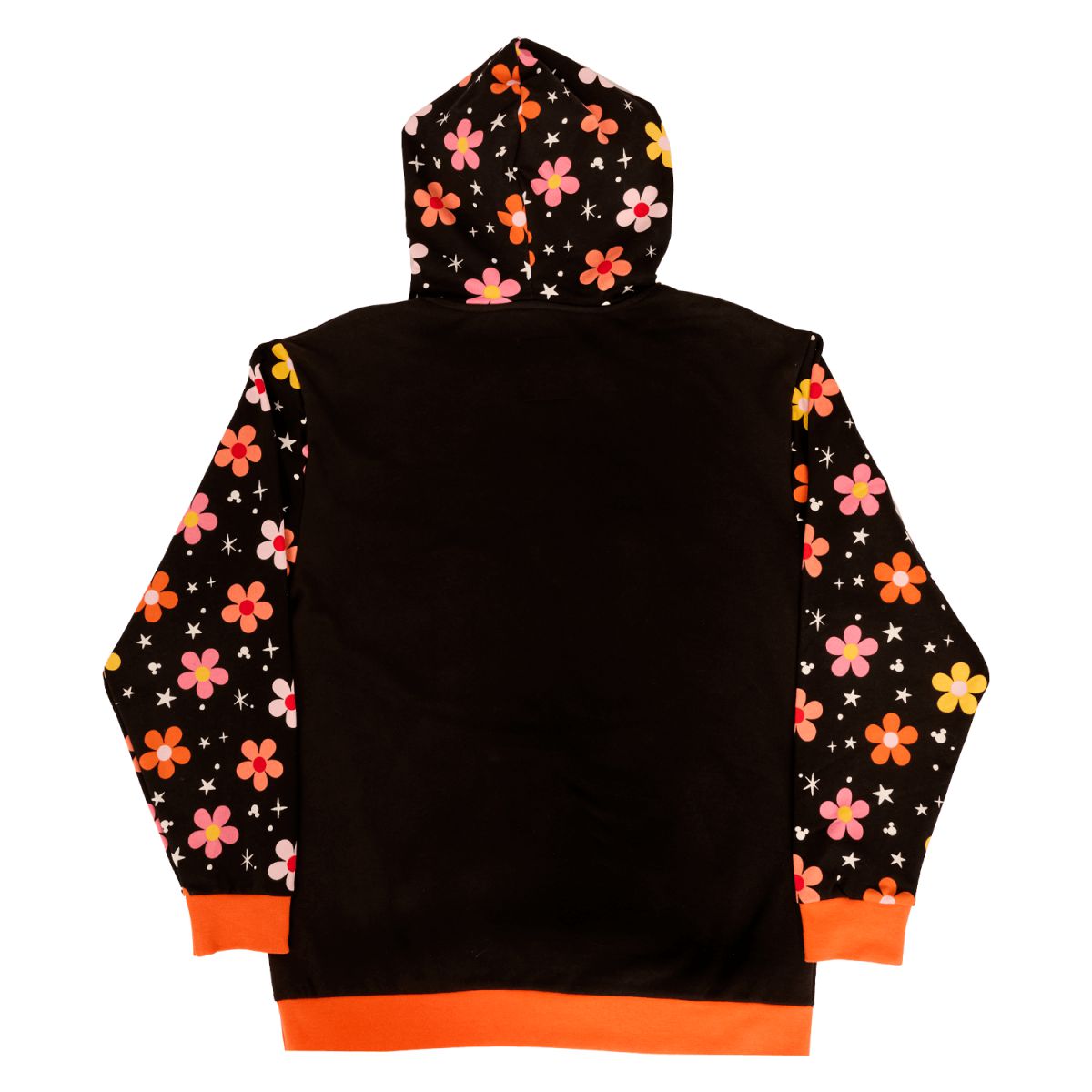 Mickey & Minnie Floral Ghost Glow Unisex Hoodie