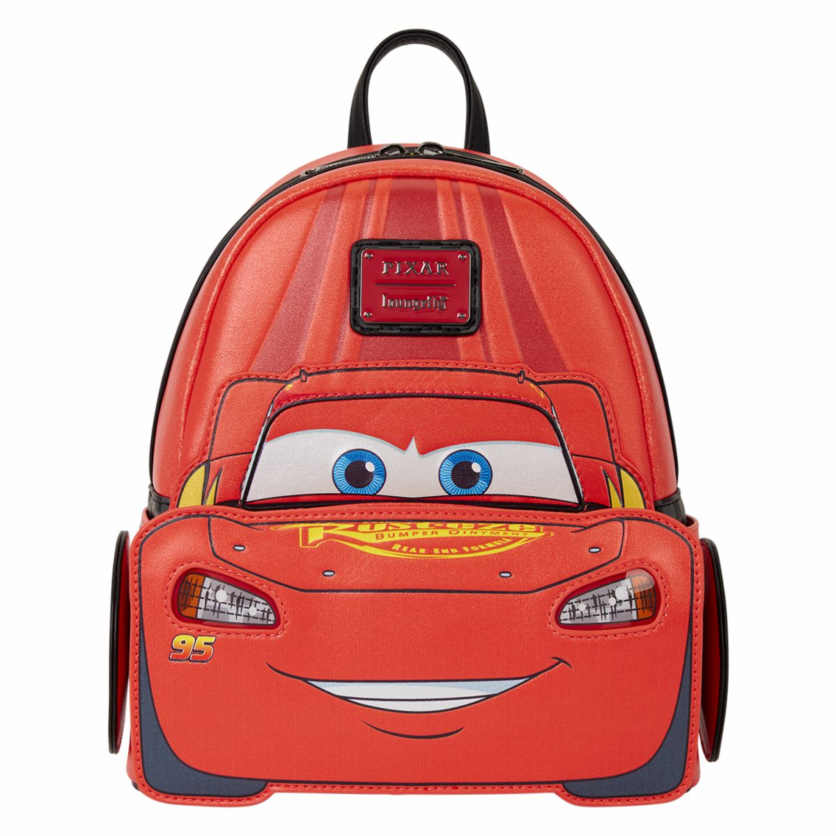 Cars 20th Anniversary Lightning McQueen Cosplay Light-Up Lenticular Mini Backpack