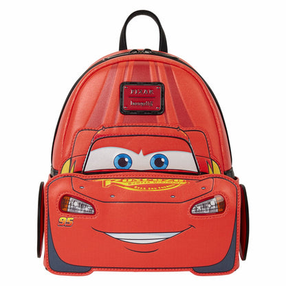 Cars 20th Anniversary Lightning McQueen Cosplay Light-Up Lenticular Mini Backpack