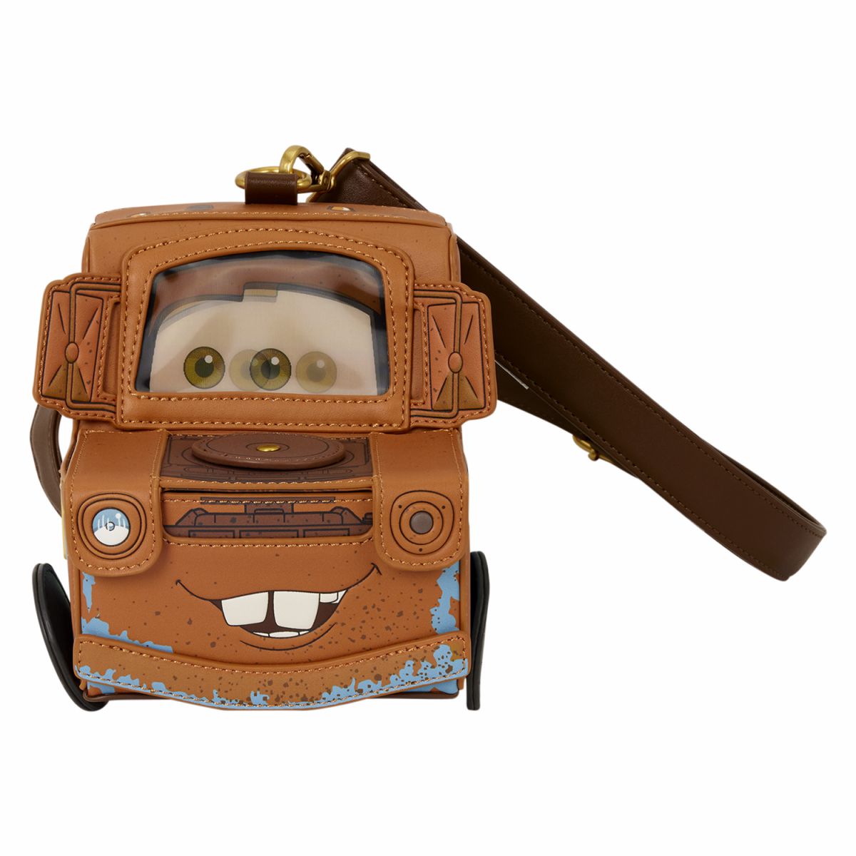 Cars 20th Anniversary Tow Mater Figural Crossbody Bag