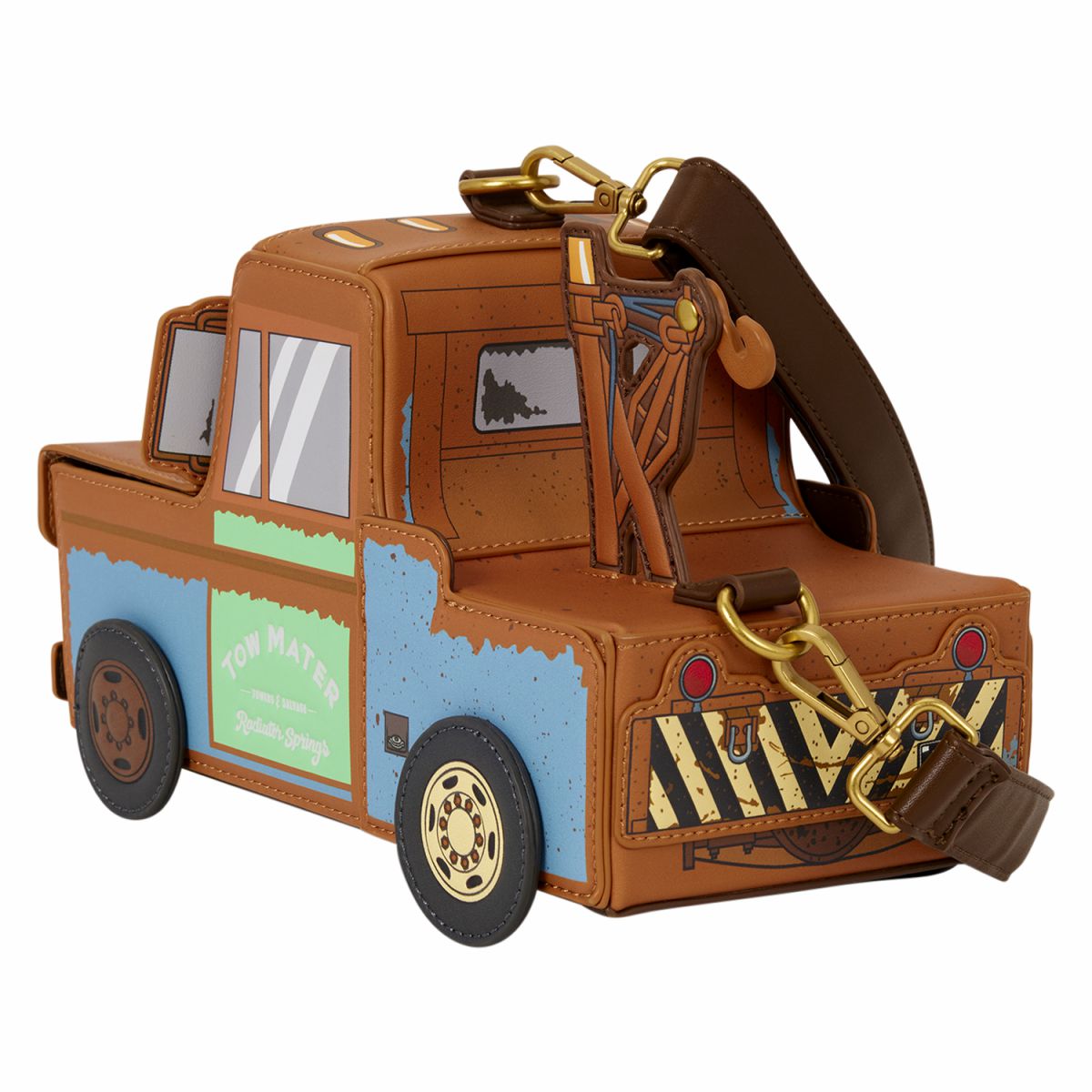 Cars 20th Anniversary Tow Mater Figural Crossbody Bag