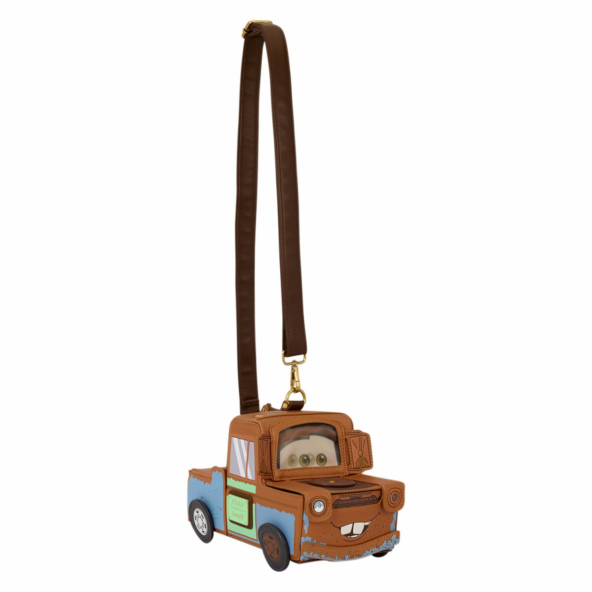 Cars 20th Anniversary Tow Mater Figural Crossbody Bag
