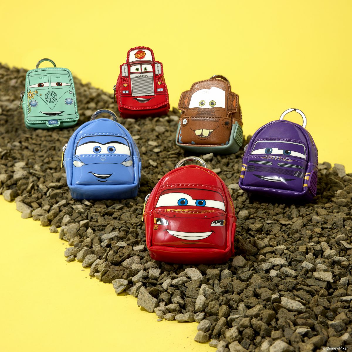 Cars 20th Anniversary Mystery Mini Backpack Keychain Charm