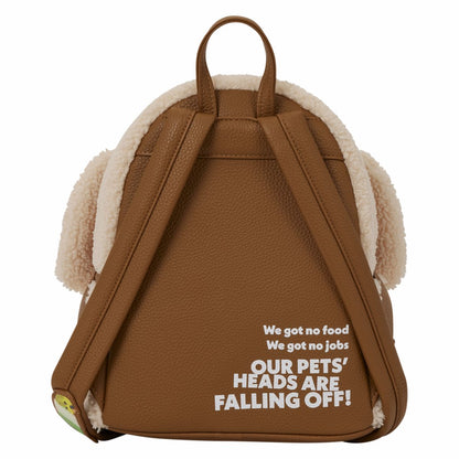 Dumb & Dumber Mutts Cutts Van Glow Plush Mini Backpack