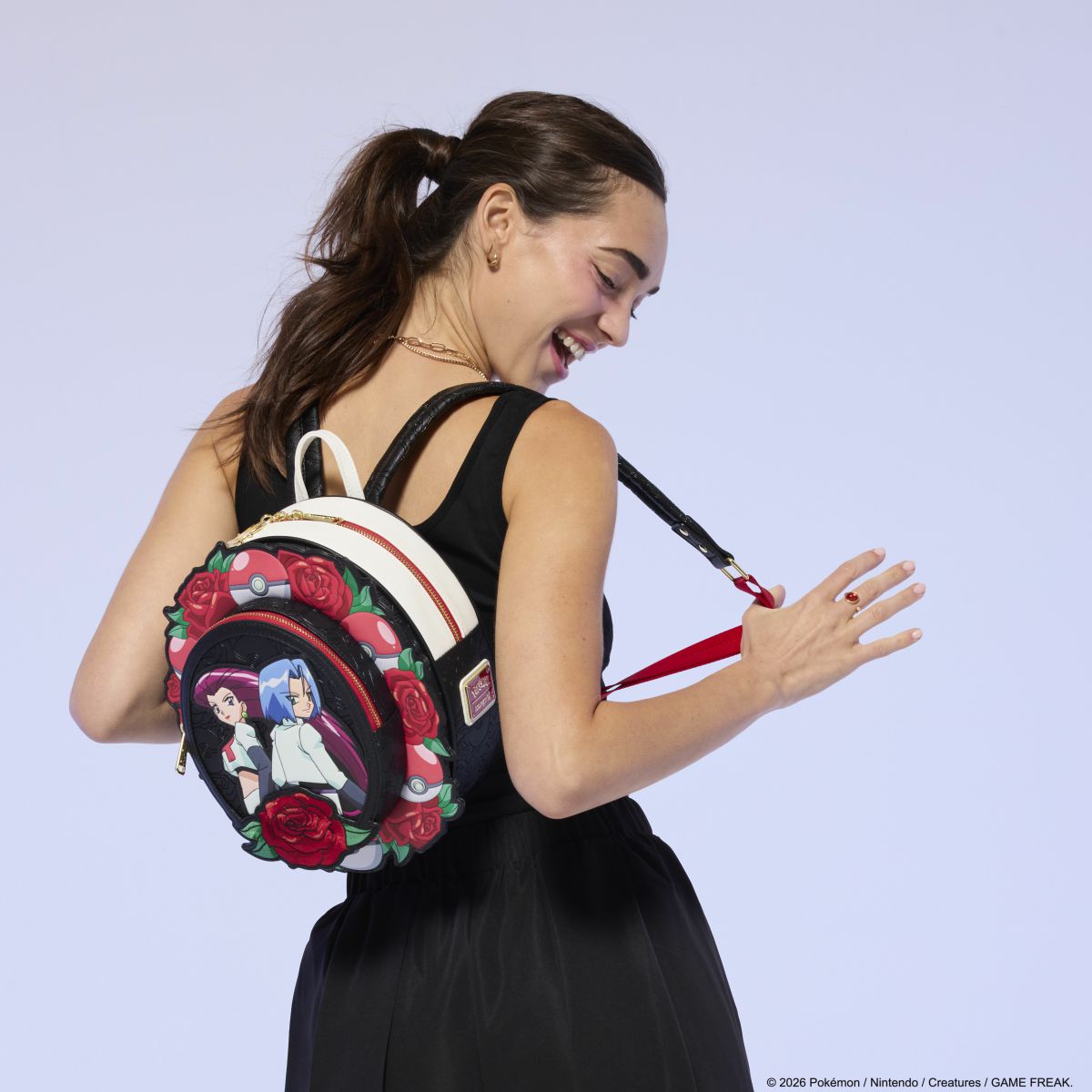 SDCC Limited Edition Pokémon Team Rocket Cameo Mini Backpack