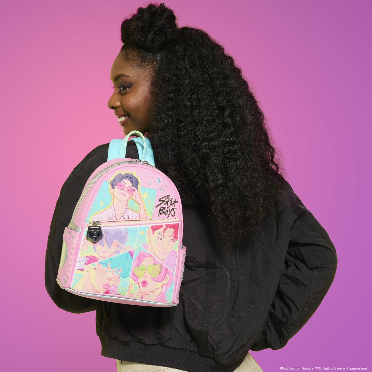 KPop Demon Hunters Exclusive Saja Boys Mini Backpack
