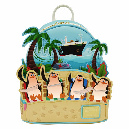 Madagascar Exclusive Penguins Beach Mini Backpack