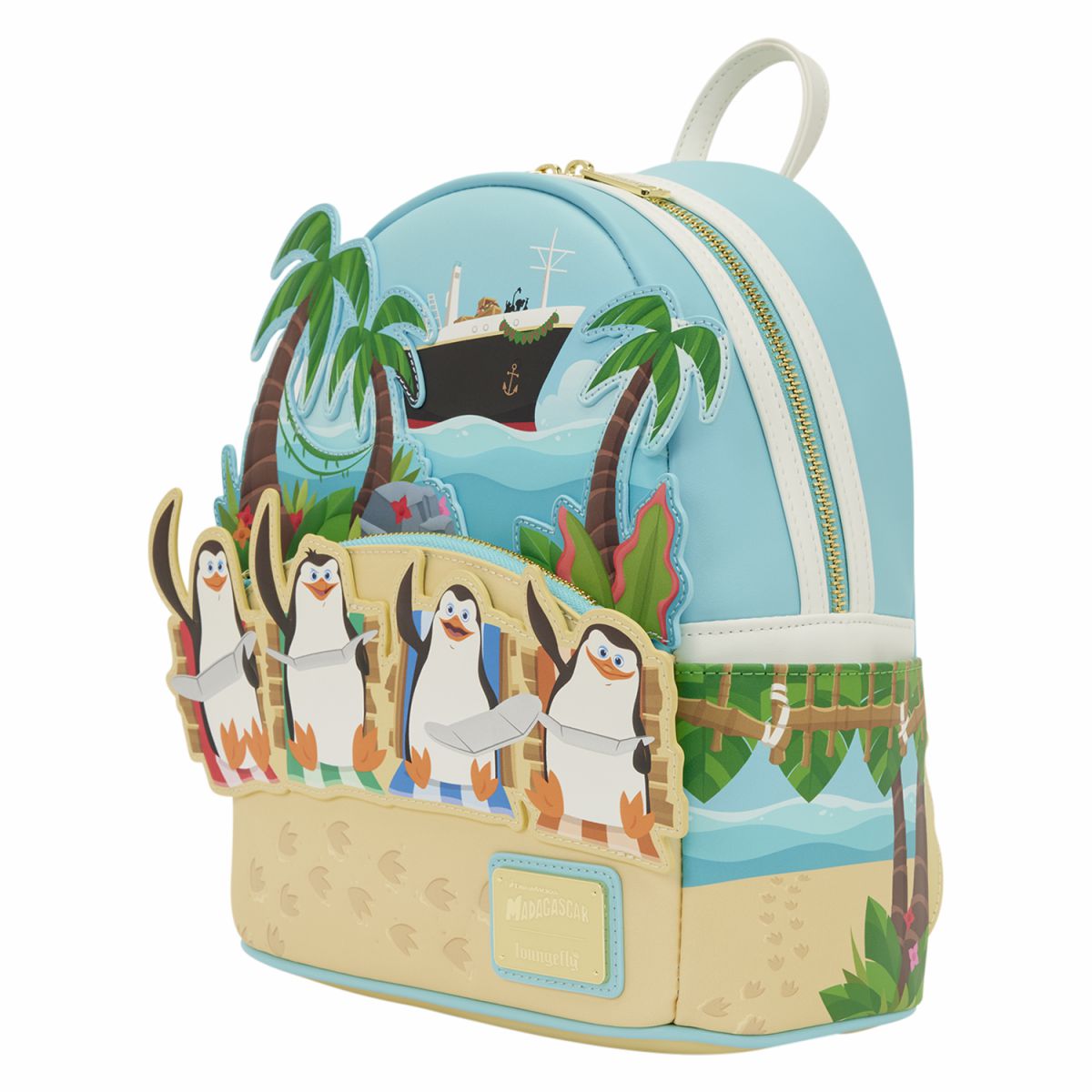 Madagascar Exclusive Penguins Beach Mini Backpack