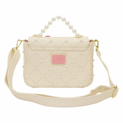 Sanrio Hello Kitty Exclusive Quilted Pearl Handle Crossbody Bag