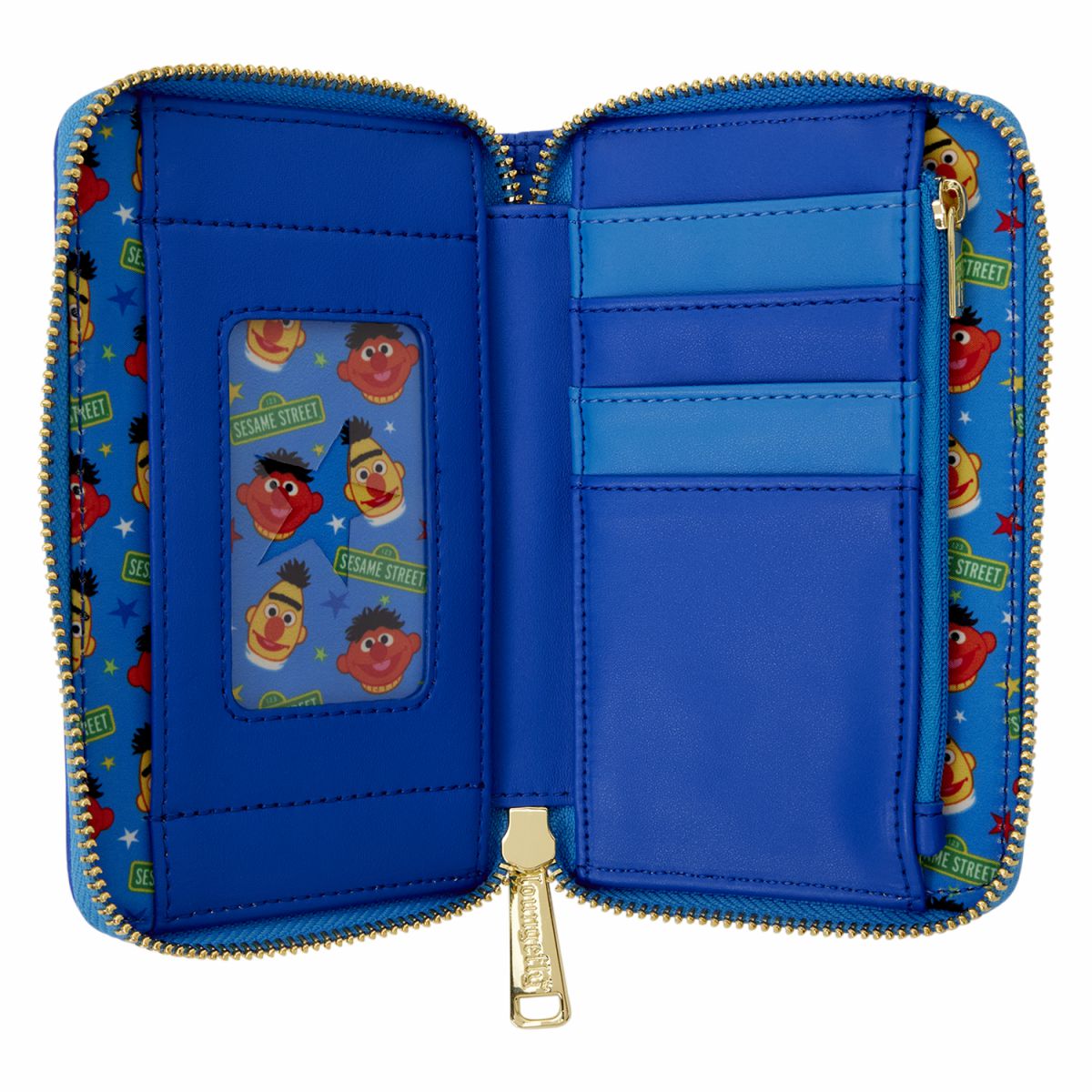 Sesame Street Exclusive Bert & Ernie Zip Around Wallet