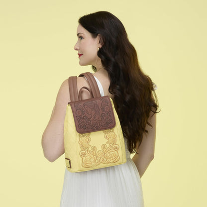 Beauty and the Beast Exclusive Princess Belle Quilted Bucket Mini Backpack