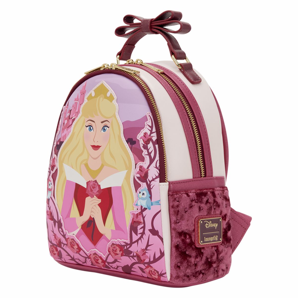 Sleeping Beauty Exclusive Princess Aurora Roses Mini Backpack