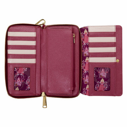 Sleeping Beauty Exclusive Princess Aurora Roses Wristlet Wallet