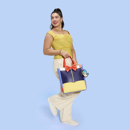 Snow White Exclusive Cosplay Tote Crossbody Bag with Coin Bag