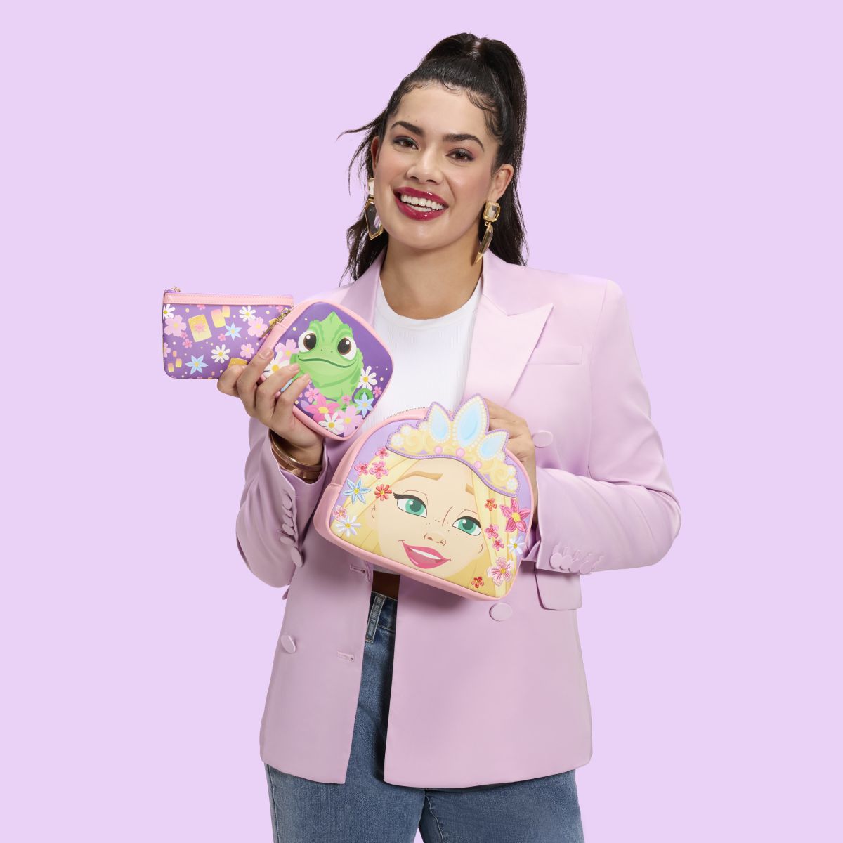 Tangled Rapunzel Exclusive Cosmetic Bag Set