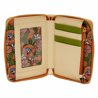 One Piece Exclusive Nami & Tangerines Zip Around Wallet