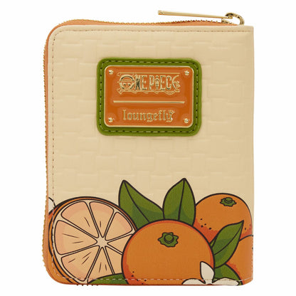 One Piece Exclusive Nami & Tangerines Zip Around Wallet