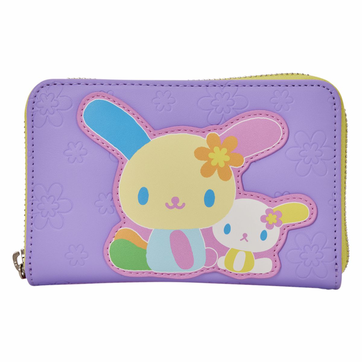 Sanrio Exclusive U*SA*HA*NA Color Block Zip Around Wallet