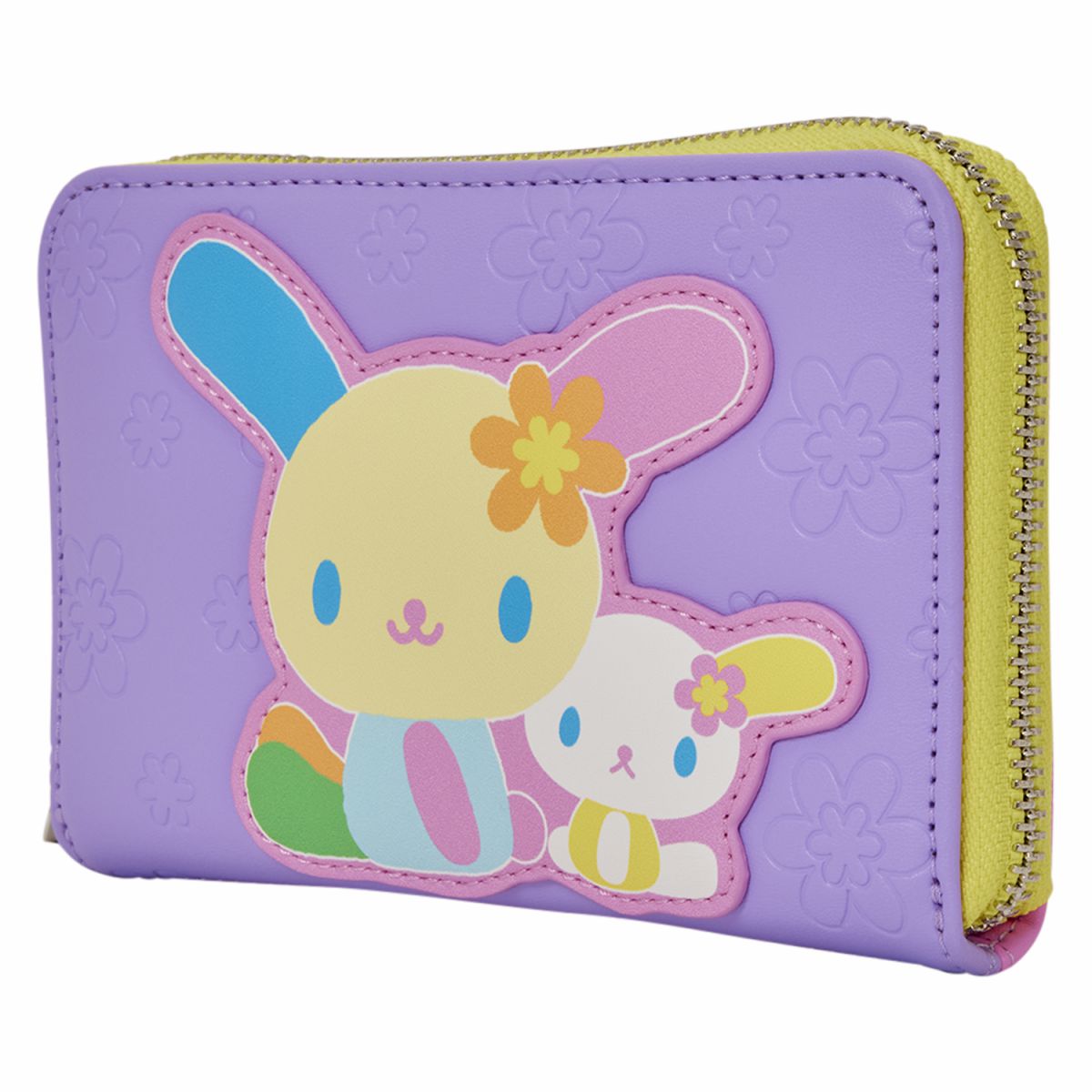 Sanrio Exclusive U*SA*HA*NA Color Block Zip Around Wallet