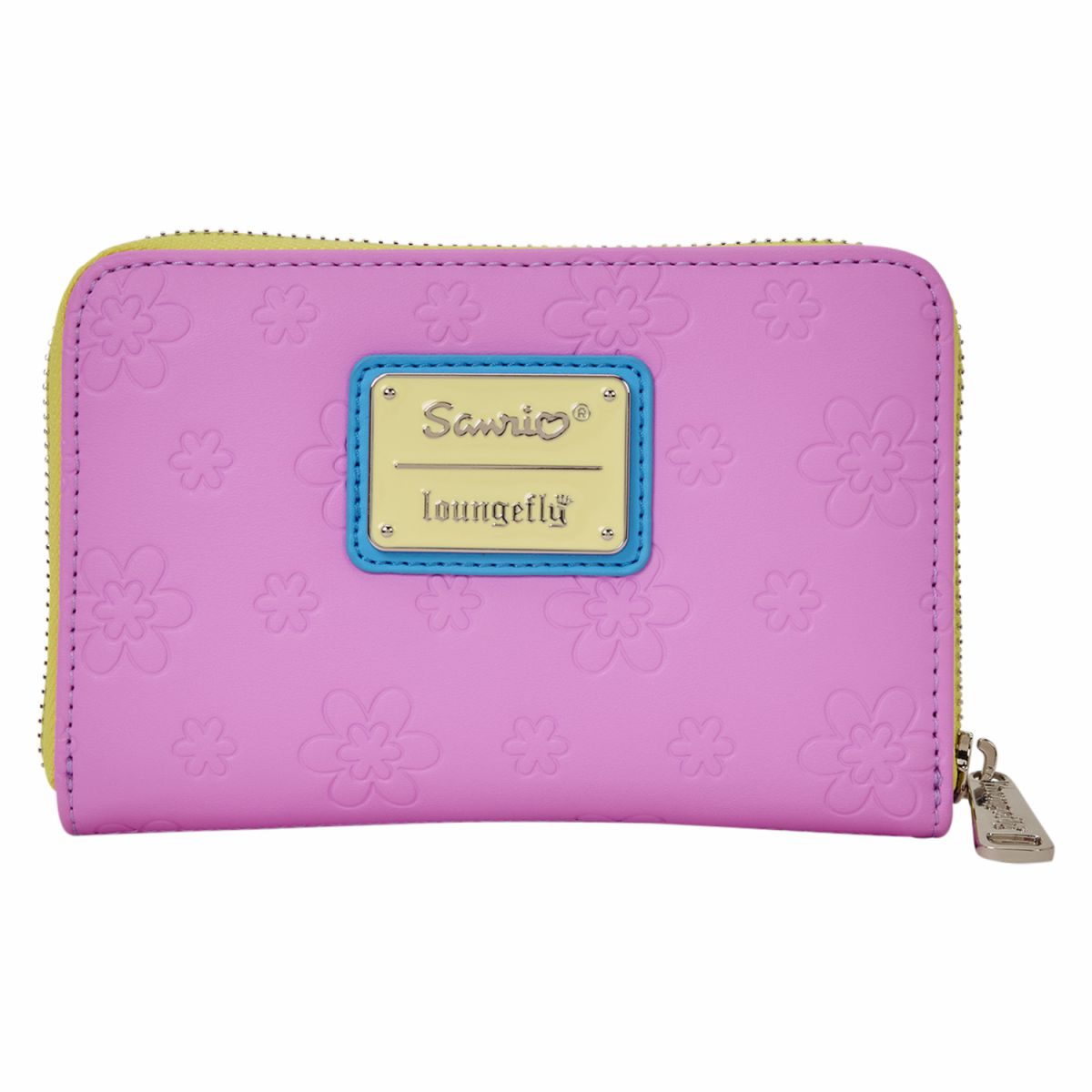 Sanrio Exclusive U*SA*HA*NA Color Block Zip Around Wallet