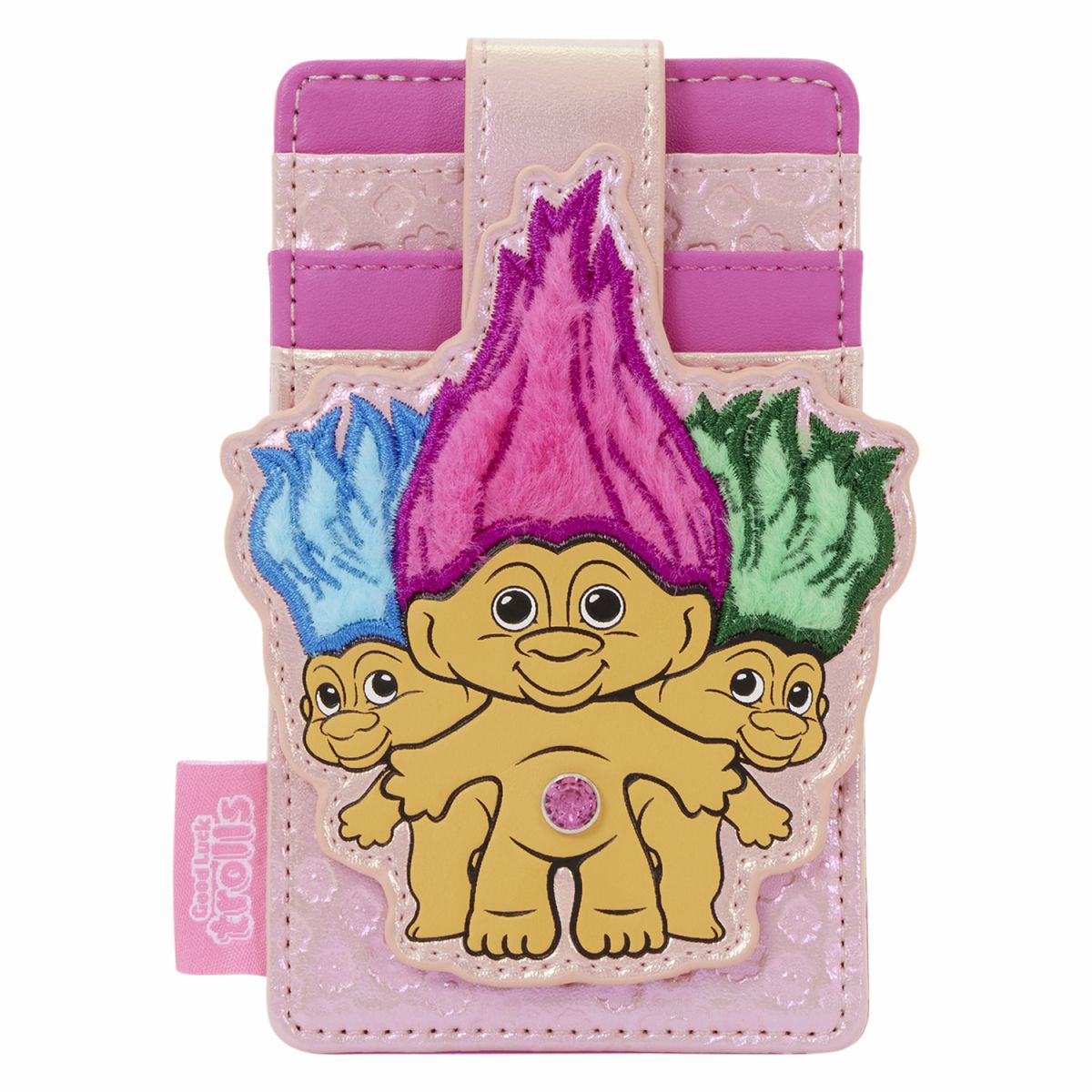 Classic Good Luck Trolls Exclusive Iridescent Card Holder
