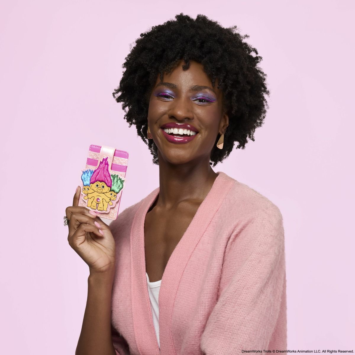 Classic Good Luck Trolls Exclusive Iridescent Card Holder