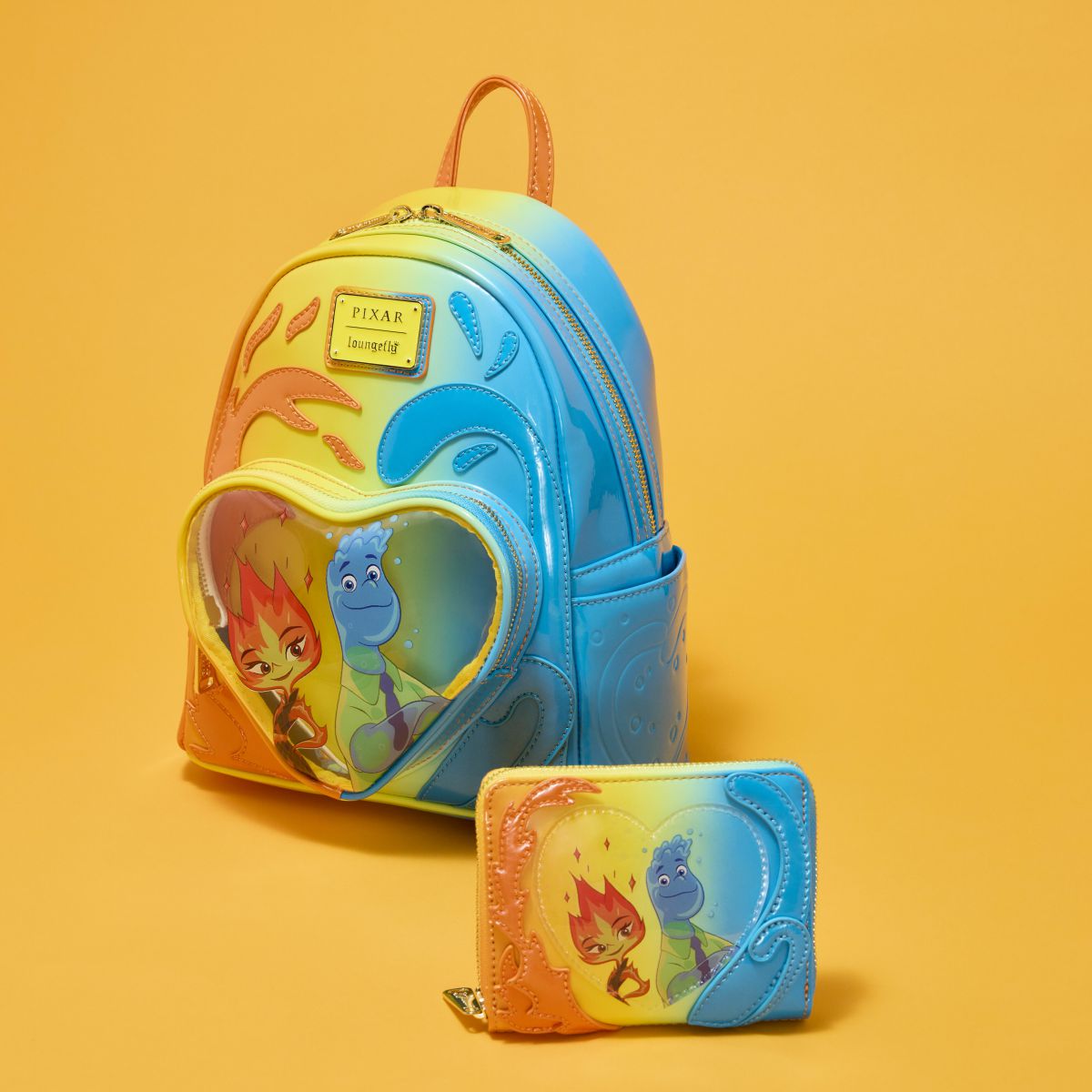 Elemental Exclusive Wade & Ember Ombre Zip Around Wallet