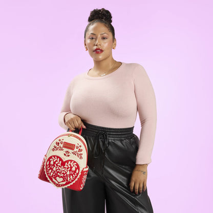Loungefly Exclusive Vintage Valentine Mini Backpack