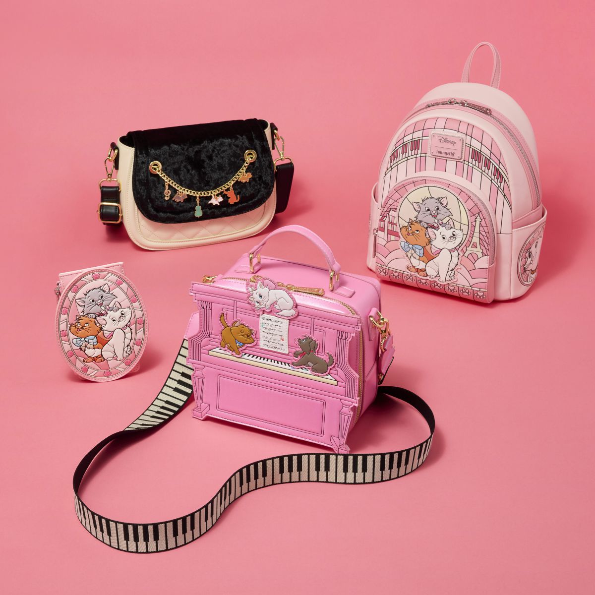 The Aristocats Exclusive Stained Glass Mini Backpack