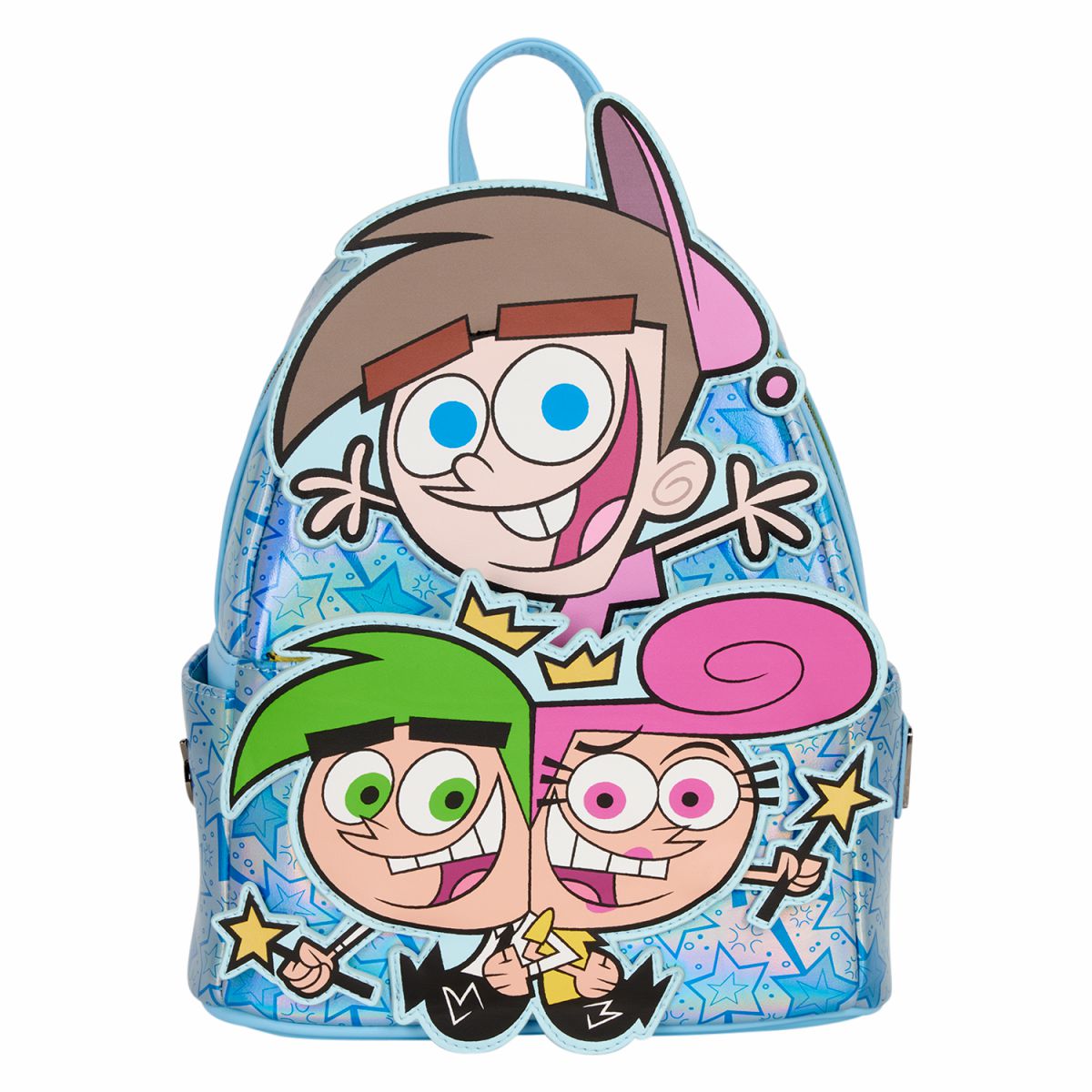 NYCC Limited Edition The Fairly OddParents Timmy, Cosmo, & Wanda Glow Mini Backpack