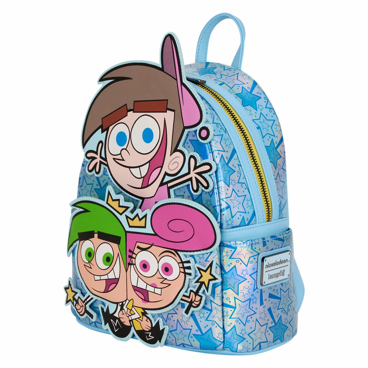 NYCC Limited Edition The Fairly OddParents Timmy, Cosmo, & Wanda Glow Mini Backpack