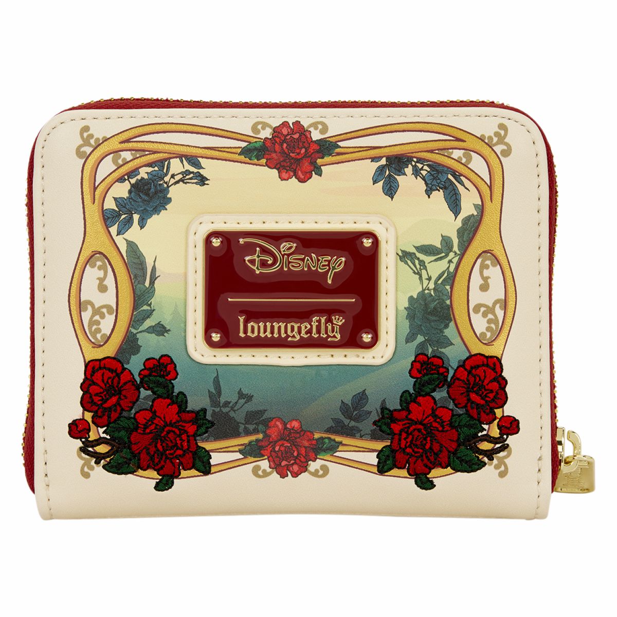 Beauty and the Beast Exclusive Belle Floral Zip Around Wallet