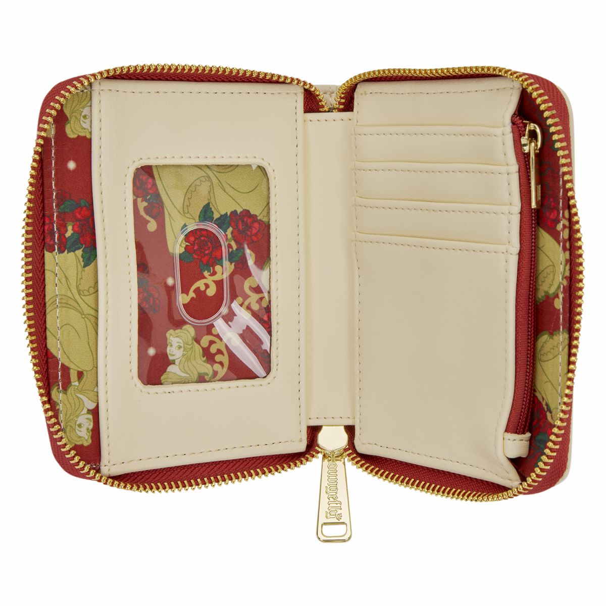 Beauty and the Beast Exclusive Belle Floral Zip Around Wallet