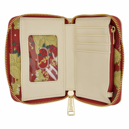 Beauty and the Beast Exclusive Belle Floral Zip Around Wallet