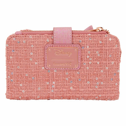 Minnie Mouse Exclusive Glitter Tweed Flap Wallet