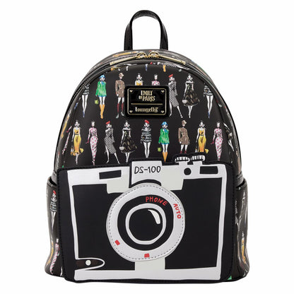 Emily in Paris Limited Edition Camera All-Over Print Mini Backpack