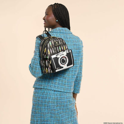 Emily in Paris Limited Edition Camera All-Over Print Mini Backpack