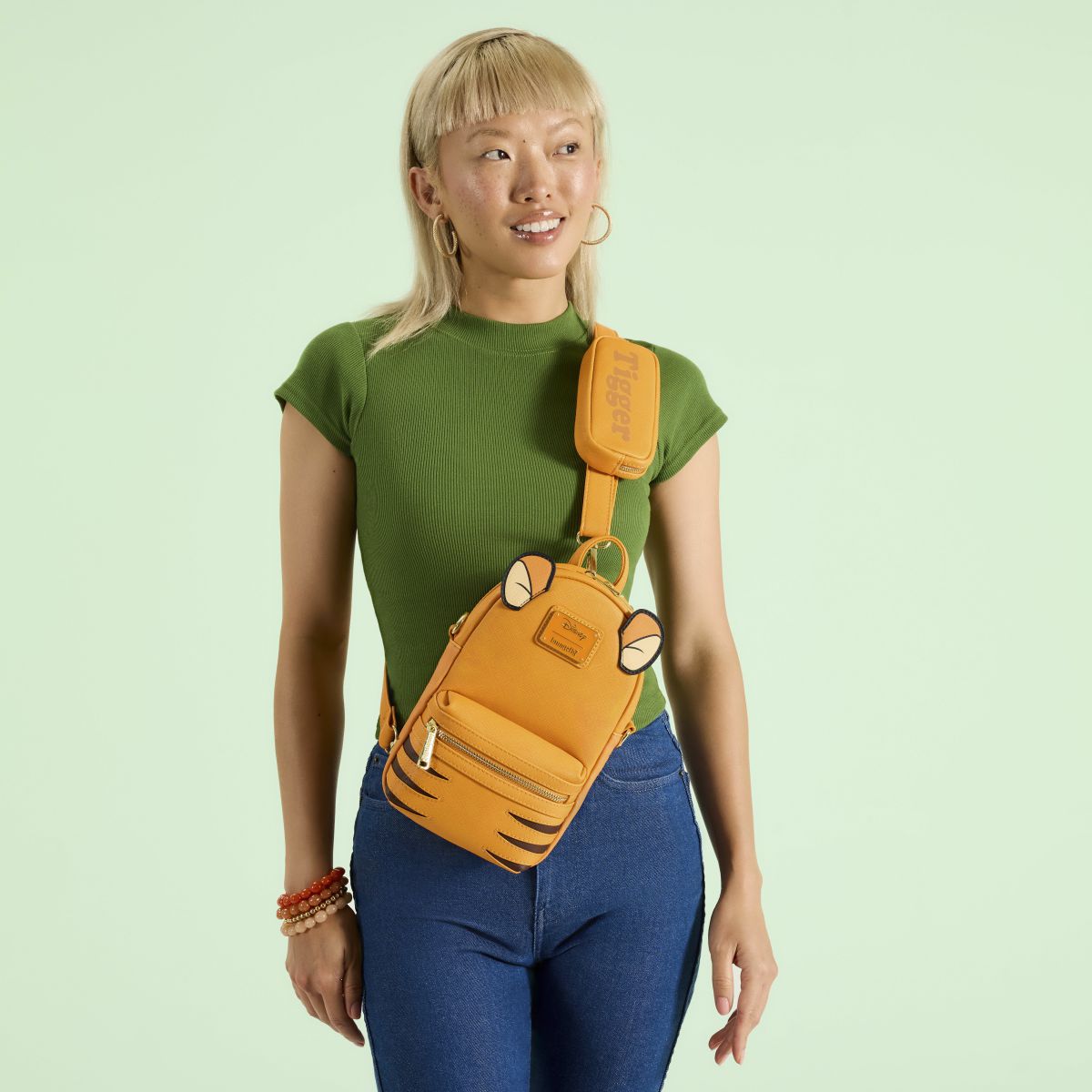 Winnie the Pooh Exclusive Tigger Cosplay Sling Crossbody Bag with Coin Bag