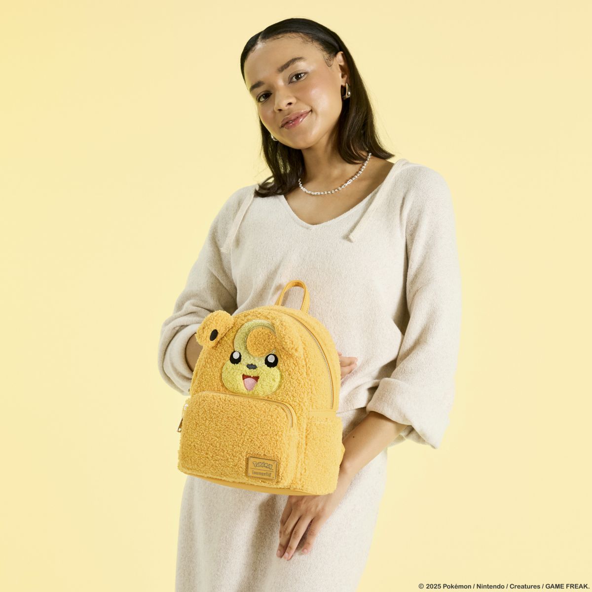 Pokémon Teddiursa Limited Edition Sherpa Cosplay Mini Backpack