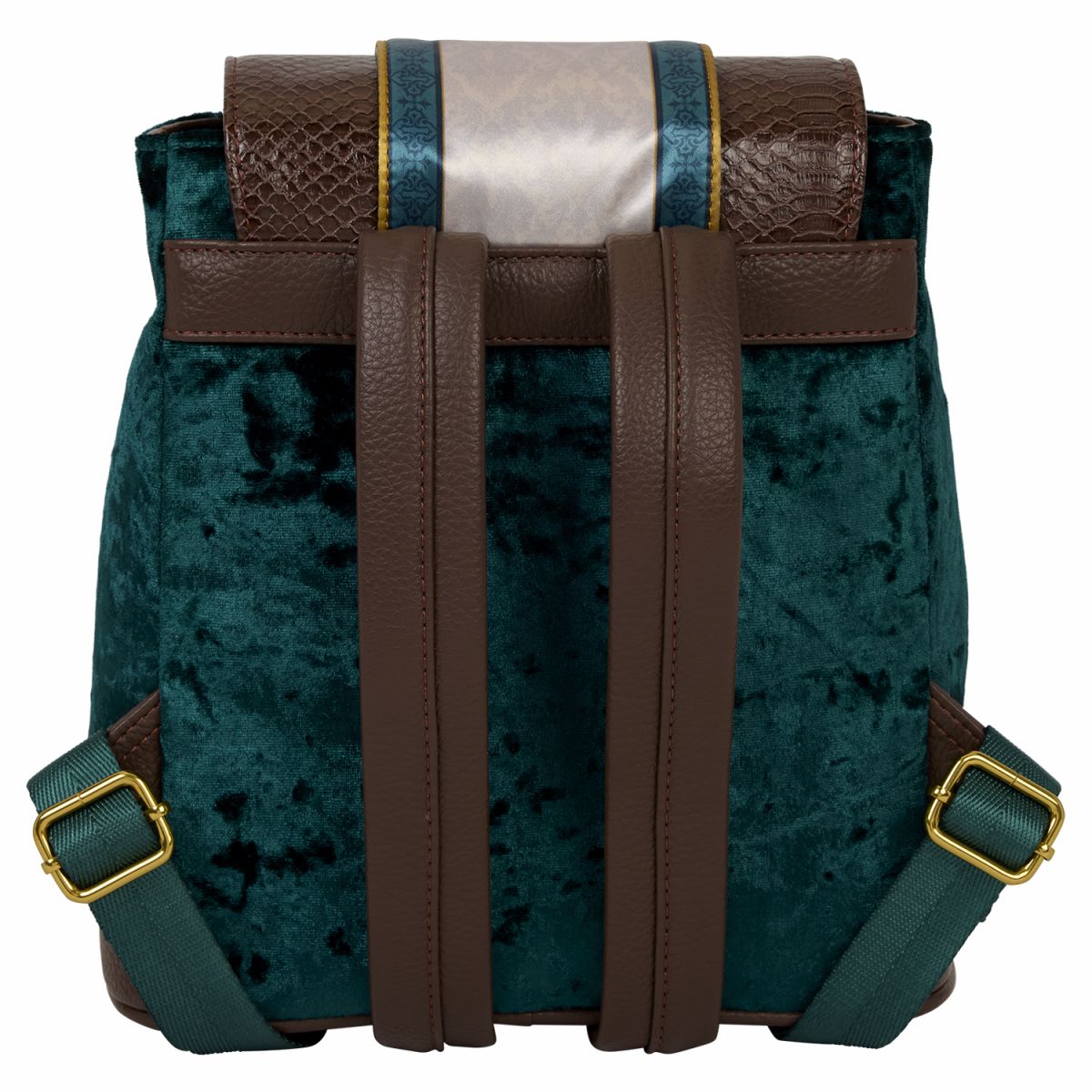 Exclusive Harry Potter Slytherin Banner Velvet Mini Backpack
