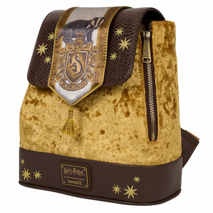 Exclusive Harry Potter Hufflepuff Banner Velvet Mini Backpack
