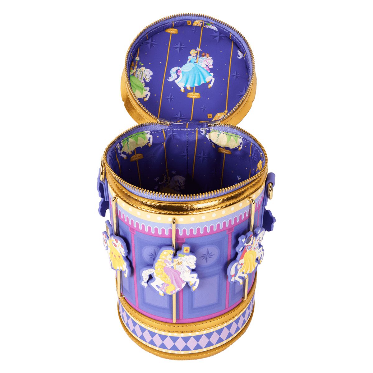 Disney Princess Exclusive Carousel Figural Crossbody Bag