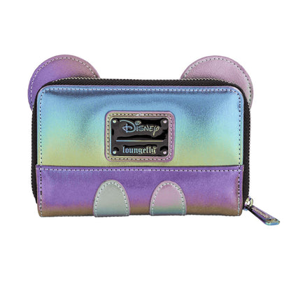 Mickey Mouse Exclusive Oil Slick Iridescent Cosplay Zip Around Wallet